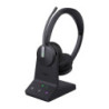 Yealink WH64 Dual UC DECT Wireless Headset, DECT & Bluetooth Wireless Technology,3-Mic Noise Cancellation,UC Certified, Charg