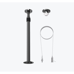 Yealink CM-MountKIT, Next-Level Mic Deployment, All-in-One Solution:Every Scenario,3 Suspension Ropes, 1 Ceiling Mount, 1 Len