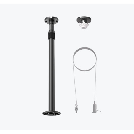 Yealink CM-MountKIT, Next-Level Mic Deployment, All-in-One Solution:Every Scenario,3 Suspension Ropes, 1 Ceiling Mount, 1 Len