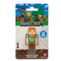 Verbatim Minecraft Alex - Collector's Edition USB Flash Drive - 32GB - Alex Retail Pack - Minecraft Movie 2025