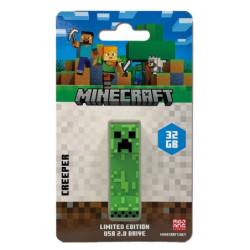 Verbatim Minecraft Creeper - Collector's Edition USB Flash Drive - 32GB - Creeper. Retail Pack - Minecraft Movie 2025