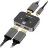 mbeat® 8K Bi-directional HDMI 2.1 Switch 2 In 1 Out/1 In 2 Out  8K@60Hz resolution, plug-and-play convenience  USB-C power i