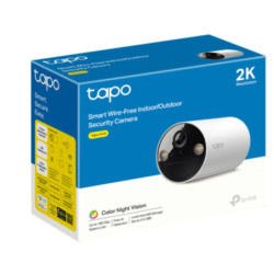 TP-Link TC82 Battery-Powered Outdoor Security Camera, Color Night Vision, Smart Person Detection, Intelligent Phone Notificat