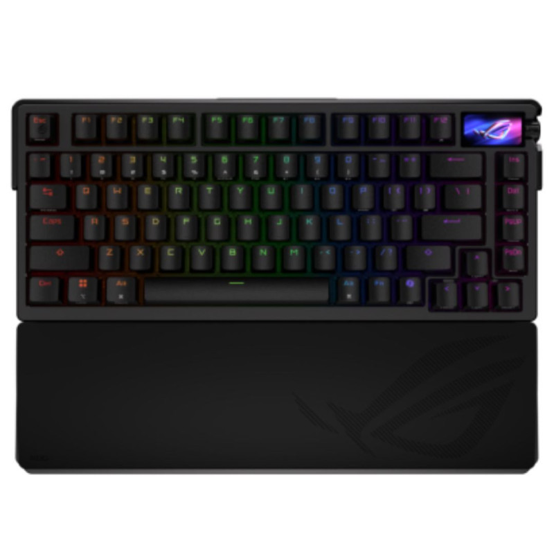 ASUS ROG Azoth Extreme Storm SWITCH, ROG NX Mechanical, Full-Color OLED Touchscreen, 8000Hz with ROG Polling Rate Booster, Ta