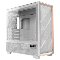 Antec FLUX PRO, E-ATX Premium Birch, Iunity Temperature Display. CPU and GPU LED Display, 6x High Performance Fans, ARGB PWN 