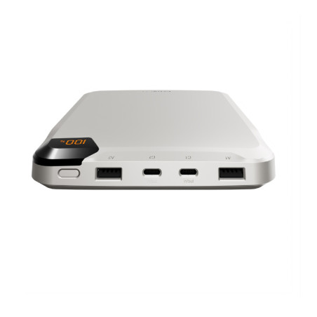 Cygnett ChargeUp VertPWR 25K mAh Laptop Power Bank   USB-C Cable (40CM)   Stand - Champagne (CY5129PBCHE),100W,4x USB Chargin