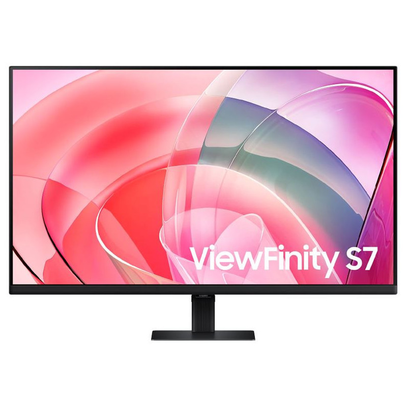 Samsung ViewFinity S7 27' 4K UHD IPS Monitor 3840x2160 16:9 5ms PiP HDR10 DP HDMI USB-A Tilt VESA Eye Saver Mode Flicker Free