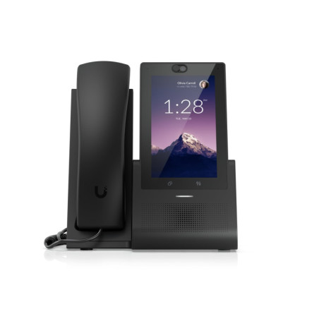 Ubiquiti UniFi Talk Phone Touch,Versatile Desktop Smartphone Eliminates,Learning Curve, 5 Touch Display, Bluetooth Support,Po