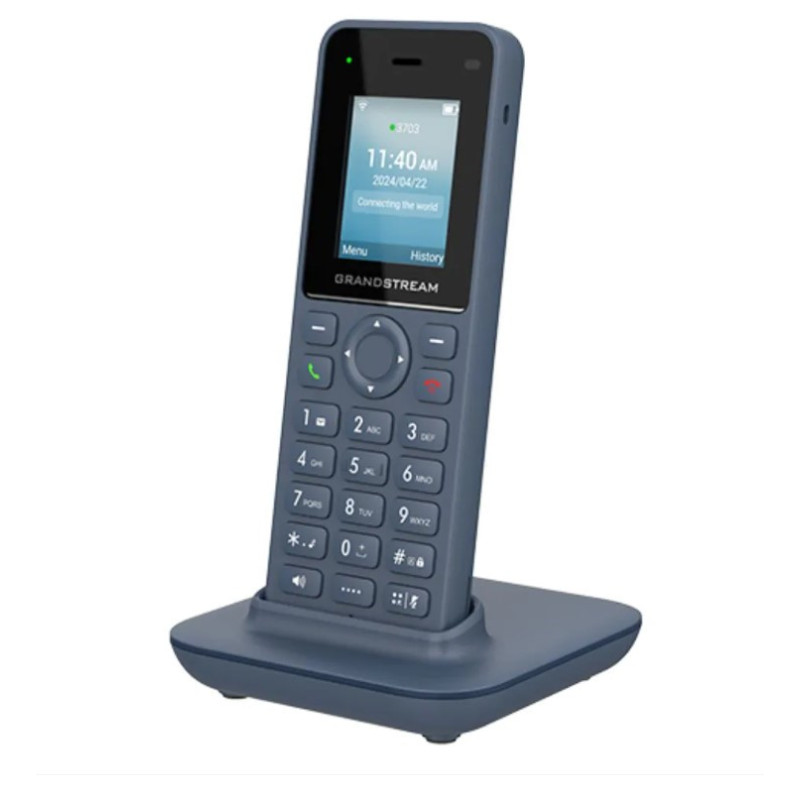 Grandstream WP816 Cordless Wi-Fi IP Phone with Integrated Dual-Band and 6-Hour Talk Time, Bluetooth, Wi-Fi, HD voice, 2 SIP A