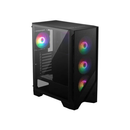 MSI MAG FORGE 120A AIRFLOW ATX Case, 2x USB 3.2, 1x Mic-in / Audio-out, 1x LED, 3x 2.5', 2x 2.5'/3.5', ATX / Micro-ATX / Mini