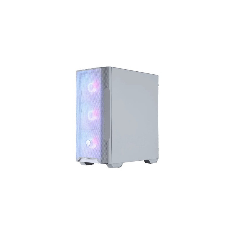 MSI MAG FORGE M100R WHITE, Micro ATX Case, 1x USB 3.2, 2x USB 2.0, 1x Audio, 1x Mic, 4x PCI-E, 2x 2.5', 2x 3.5', Micro ATX / 