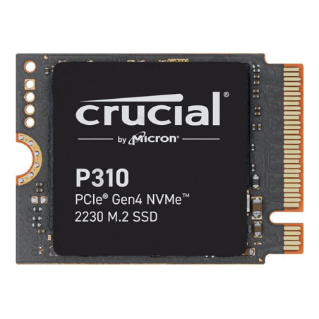 Crucial P310 1TB M.2 2230 NVMe SSD 7100/6000 MB/s 1M IOPS 220TBW 2M MTTF for MS Surface Pro Valve Steam Deck Asus Rog Ally Le