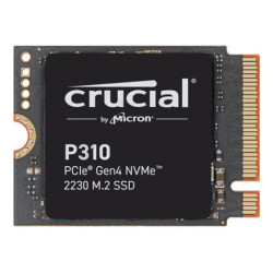 Crucial P310 2TB M.2 2230 NVMe SSD 7100/6000 MB/s 1M IOPS 440TBW 2M MTTF for MS Surface Pro Valve Steam Deck Asus Rog Ally Le