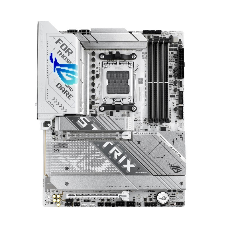 ASUS AMD ROG STRIX X870-A GAMING WIFI (AM5) ATX Motherboard, DDR5 192GB, 1x PCIe 5.0 x16 slot, 4 x M.2 slots, 2x SATA, Wi-Fi 