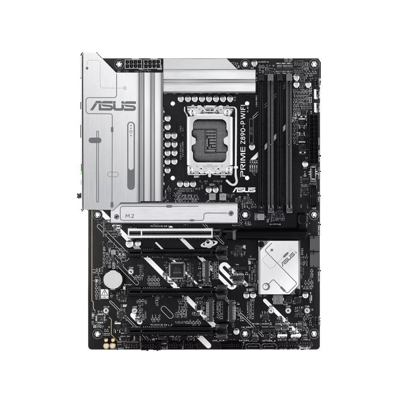 ASUS PRIME Z890-P WIFI-CSM LGA1851 ATX Motherboard 192GB, DDR5, 1 x PCIe 5.0 x16 slots, 4 x M.2 slots, 4 x SATA 6Gb/s