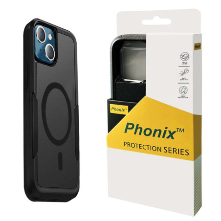 USP Apple iPhone 16 Pro (6.3') Armor Light Case with MagSafe Black - Built-in magnets, Drop Protection, Raised Edges, 3 Years