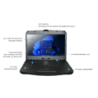 DURABOOK S15, 15' FHD, Intel® Core™ i5-1235U, Windows 11, 8GB RAM, 256GB PCIe SSD,Wi-Fi 6E, Bluetooth v5.3, 2MP Front Came