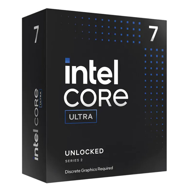 Intel Core Ultra 7 Processor 265KF LGA1851 (30M Cache, Up to 5.50 GHz)(15th Gen)   Please note: No CPU Cooler Included