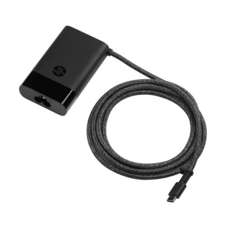 HP 65W USB-C Charger Laptop Travel AC Power Adapter for ProBook 440/450 EliteBook X360/630/640/650/830/840/860 Lightweight 21
