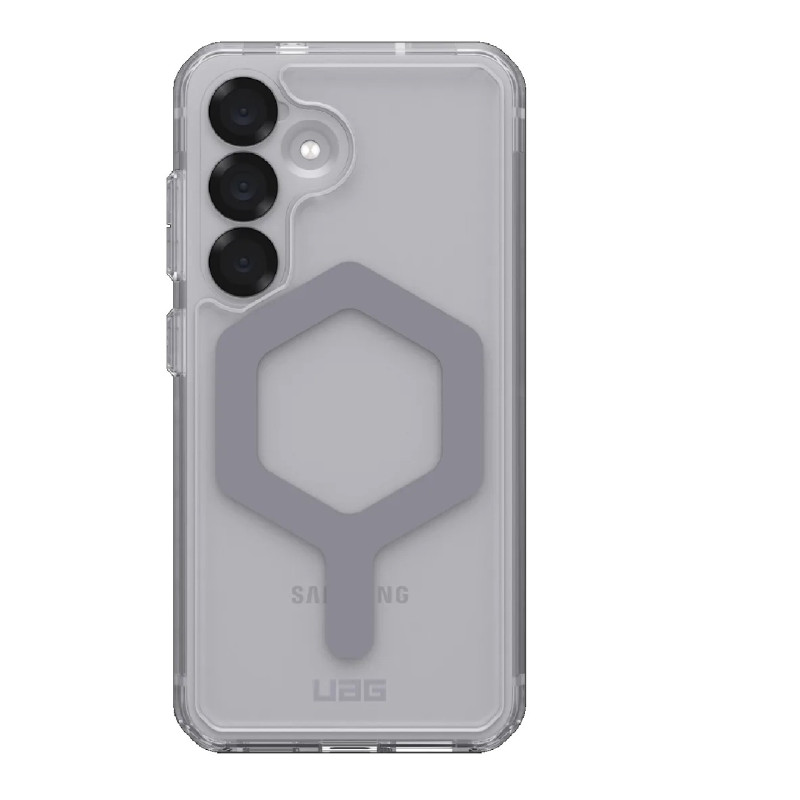 UAG Plyo Pro Samsung Galaxy S25 Rugged Case - Ice/Silver (214488114333), DROP  Military Standard, Raised Screen Surround, 10 