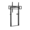 Brateck TTL14-68FR Motorized Wall Mount Stand, Designed for the Heaviest TV Fit Screen Size: 55'-100'up to120kg - Matte Black