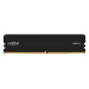 Crucial Pro 16GB (1x16GB) DDR5 UDIMM 6400MHz CL38 Black Heat Spreader Support Intel XMP AMD Ryzen Desktop PC Gaming Memory