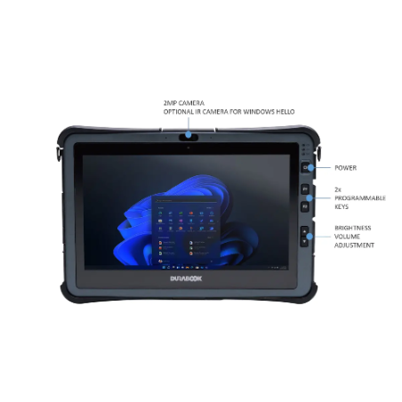 Durabook, U11, 11.6' FHD, Intel® Core™ i5-1230U, Windows 11, 8GB RAM, 256GB PCIe SSD, Wi-Fi 6E, Bluetooth v5.3, 2MP Front 