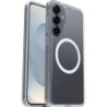 OtterBox Symmetry Clear Magnets Samsung Galaxy S25  5G (6.7') Case Clear - (77-97464), DROP  3X Military Standard, Raised Edg