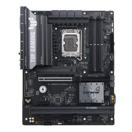 ASUS TUF GAMING B860-PLUS WIFI LGA1851 ATX Motherboard 256GB, DDR5, 1 x PCIe 5.0, 3 x M.2 slots, 4 x SATA, WiFi 7, 1 x HDMI, 