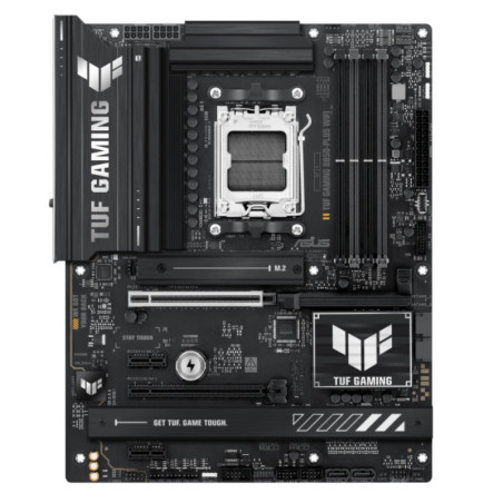 ASUS AMD TUF GAMING B850-PLUS WIFI (AM5) ATX Motherboard, DDR5 192GB, 1x PCIe 5.0 x16 slot, 3 xM.2 slots, 4x SATA, Wi-Fi 7,  