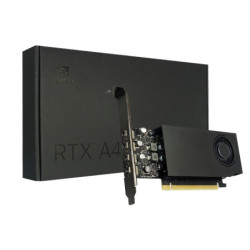 Leadtek nVidia RTX A400 4GB GDDR6 PCIe Gen 4 x8 50W (ATX  Bracket) 96GB/s Memory Bandwidth Memory Interface 64-bit