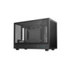 DeepCool CH260 M-ATX Case, Extremely Portable Size，Abundant Airflow Ventilation，Mesh and Glass panels，Up to 360mm Liqui