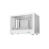 DeepCool CH260 WH M-ATX Case, Extremely Portable Size，Abundant Airflow Ventilation，Mesh and Glass panels，Up to 360mm Li