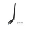 Oxhorn USB Wireless   Bluetooth Combo Adapter Dual Band AC1300, Bluetooth 5.0 Supports Windows 11/10/8/7, Mac Black
