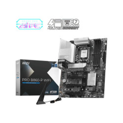 MSI PRO B860-P WIFI, INTEL B860, 4x DDR5 256GB, 1x HDMI, 4x PCI-E x16, 3x M.2, 4x SATA, 8x USB 2.0, Intel® Wi-Fi 7