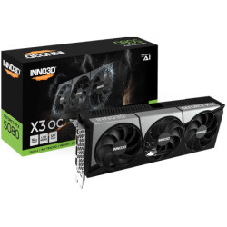 INNO3D nVidia GeForce RTX 5080 X3 OC 16GB GDDR7 2640MHz Boost Clock, RAM 30 Gbps, 3xDP, 1xHDMI 300x120x50mm