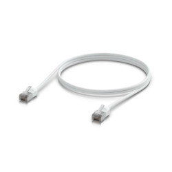 Ubiquiti UniFi Premium Patch Cable Outdoor, 1M, White, Ultra-thin, Rugged, Shielded Patch, Designed &Optimized, For 10 GbE ne
