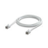 Ubiquiti UniFi Premium Patch Cable Outdoor, 5M, White, Ultra-thin, Rugged, Shielded Patch, Designed &Optimized, For 10 GbE ne
