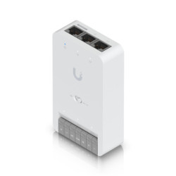 Ubiquiti Door Hub Mini, Compact Access Control Hub For  Single Door,1 Lock terminal -12V &Dry Switchable,Connect & Power Via 