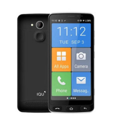 IQU SmartEasy Q50 4G 16GB - Black (SMARTEASYQ50BLACK)*AU STOCK*, 5.5', IPS FW , 2GB/16GB, 8MP/5MP,Single SIM, 2400mAh, 1 Year