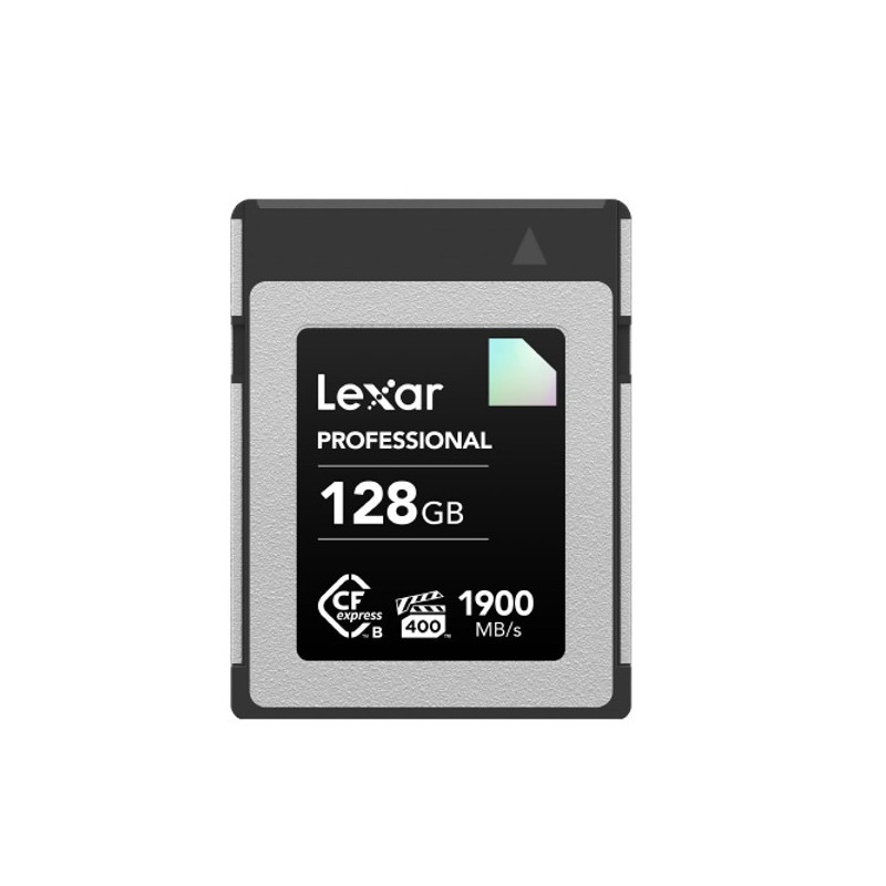 Lexar CFexpress Type B Diamond  Series 128GB – CFexpress Type B card Diamond 1900MB/s read, up to 1700MB/s write, VPG400, 8