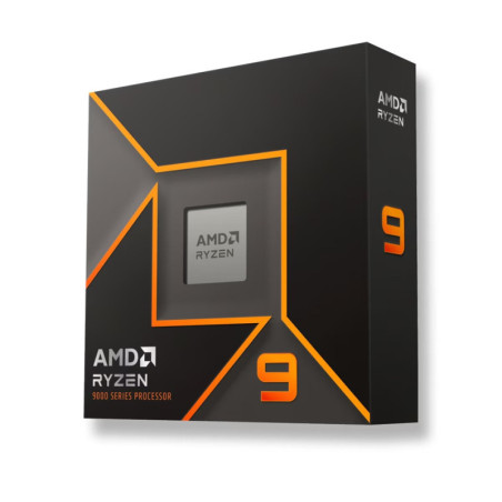 AMD Ryzen 9 9950X, 16 Core/32 Threads, 170 Watt 4.3GHz, Boost: 5.7GHz 81MB Cache AM5 No Heatsink Fan  Granite Ridge