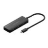 Cygnett Unite 3-in-1 USB-C to Triple HDMI Hub- Black(CY5392CYHUB),2x4k(60HZ),3x4k(30Hz),Supports MST Mode,ABS Outershell, 15c