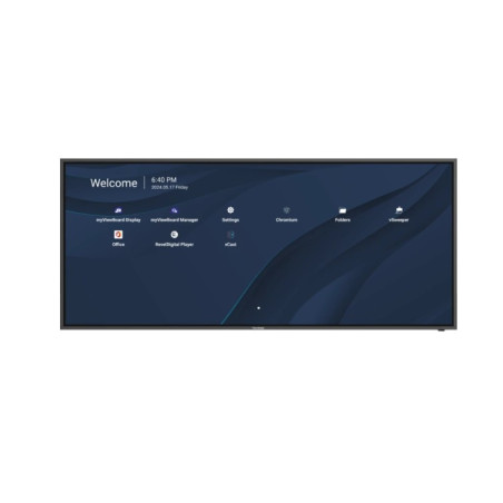 Viewsonic CDE92UW 92' 5K 5120 x 2160 Commercial Presentation Display, 24/7, USB-C, Pro AV 2024 3 Years Advance Replacement, V
