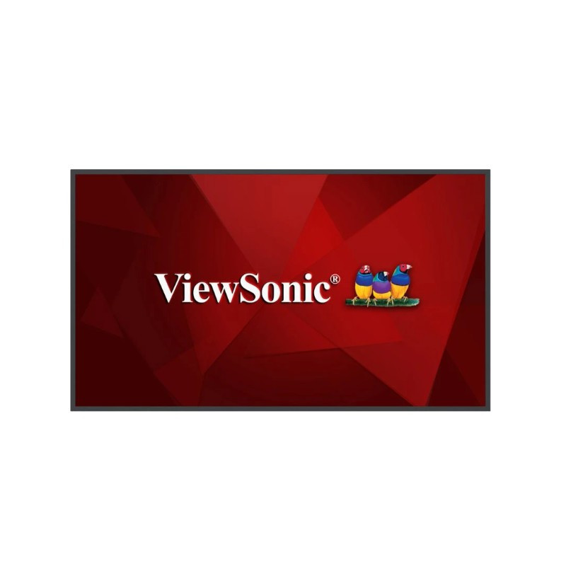 ViewSonic CN7501-1C 75' 4K Ultra HD clarity and flexible Presentation Display, 24/7 non-stop playback, USB-C port, Intuitive 