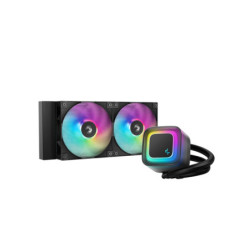 DeepCool LE240 V2 Liquid Cooler 240mm 6th Gen Pump up to 3400 PWM, Hydro Bearing, IntelLGA1851/1700/1200/1151/1150/1155, AMDA