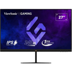ViewSonic 27' FHD IPS Gaming, 240Hz, 1ms MPRT, HDR10, FreeSync, G‑Sync Compatible, HDMI×2, DP, 178°/178°, 250 Nits, 2×2