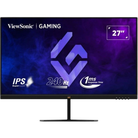 ViewSonic 27' FHD IPS Gaming, 240Hz, 1ms MPRT, HDR10, FreeSync, G‑Sync Compatible, HDMI×2, DP, 178°/178°, 250 Nits, 2×2