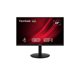 ViewSonic 24' Full HD Ergonomic Docking Monitor with USB-C 65w,USB 3.2 Hub,100hz,HDMI,DP,Ergonomics Height Adjust,Swivel,Pivo