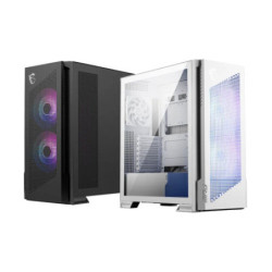 MSI MPG VELOX 300R AIRFLOW PZ WHITE, Mid-Tower Case, E-ATX / ATX / M-ATX / ITX, 7x Expansion Slots, 1x USB-C, 1x Audio, 4x 2.